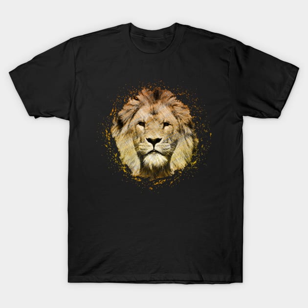 Lion T-Shirt by Florin Tenica